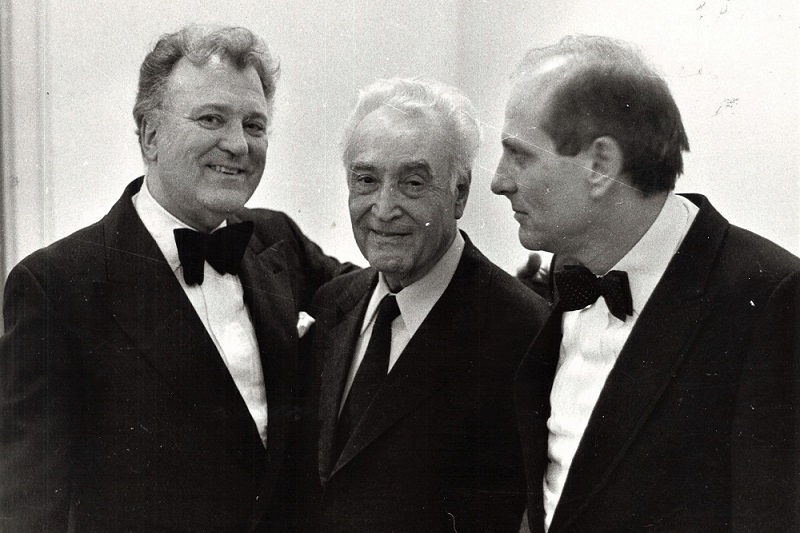 Vladimir Kranjčević u društvu s Nicolajem Geddaom