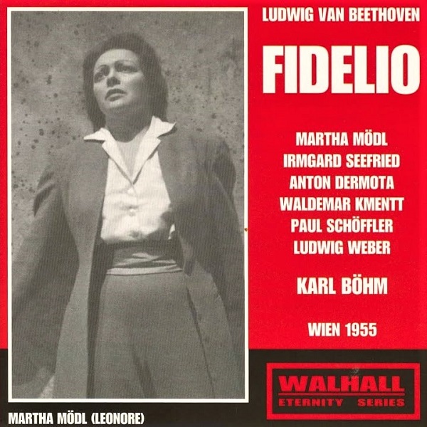 Naslovnica CD drugoga čina izvedbe otvorenja nove zgrade Bečke državne opere 5. studenoga 1955.