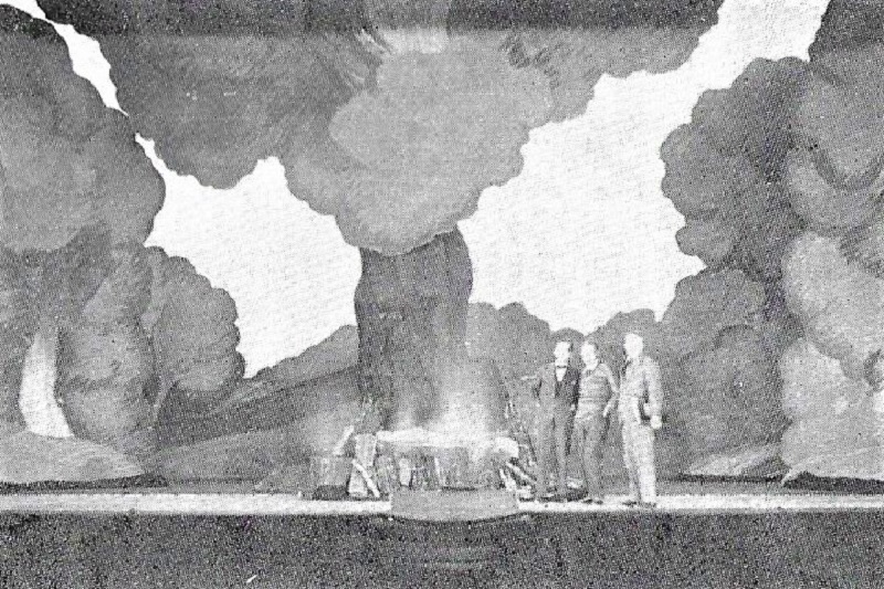 Skica praizvedbe <em>Morane</em> u Národnom divadlu u Brnu 29. studenoga 1930.