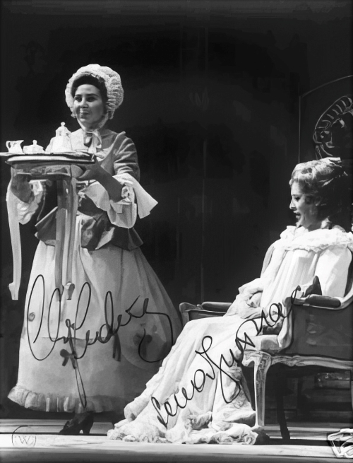 Christa Ludwig (Octavian) i Sena Jurinac (Maršalica), <em>Kavalir s ružom</em> (<em>Der Rosenkavalier</em>) Richarda Straussa, Bečka državna opera 1967. 