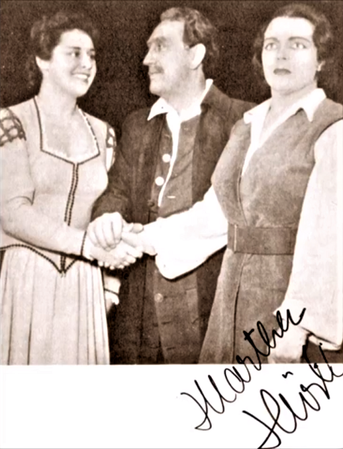 Sena Jurinac (Merzallina), Gottlob Frick (Rocco), Martha Modl (Leonora), <em>Fidelio</em>, 12. listopada 1953.